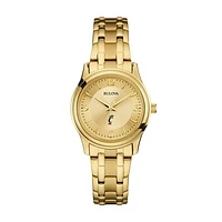 Women's Bulova Cincinnati Bearcats Gold-Tone Watch