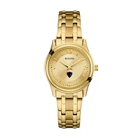 Women's Bulova DePaul Blue Demons Gold-Tone Watch