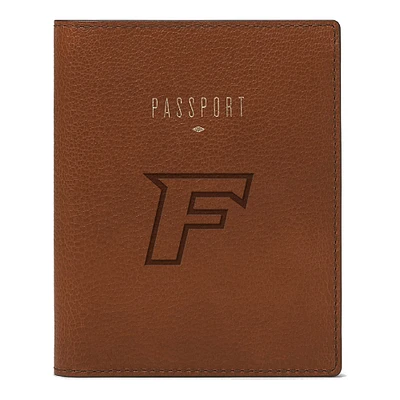 Fossil Fairfield Stags Travel Leather RFID Passport Case