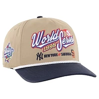 Men's '47 Khaki/Navy New York Yankees vs. San Diego Padres 1998 World Series Rivalry Hitch Adjustable Hat