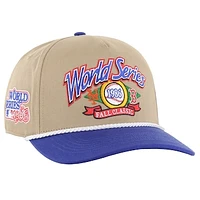 Men's '47 Khaki/Royal New York Mets vs. Boston Red Sox 1986 World Series Rivalry Hitch Adjustable Hat