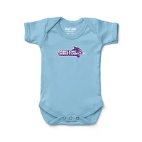 Newborn & Infant Chad Jake Light Blue Abilene Christian University Wildcats Baseball Logo Bodysuit