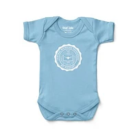 Newborn & Infant Chad Jake Light Blue Central Michigan Chippewas Seal Logo Bodysuit