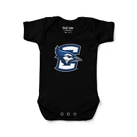 Newborn & Infant Chad Jake Black Creighton Bluejays  Logo Bodysuit