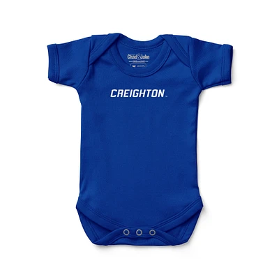 Newborn & Infant Chad Jake Creighton Bluejays Wordmark Logo Bodysuit