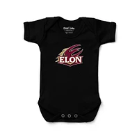 Newborn & Infant Chad Jake Black Elon Phoenix  Logo Bodysuit