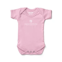Newborn & Infant Chad Jake Light Pink Johns Hopkins Blue Jays  Logo Bodysuit