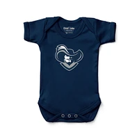 Newborn & Infant Chad Jake Navy Xavier Musketeers Mascot Logo Bodysuit