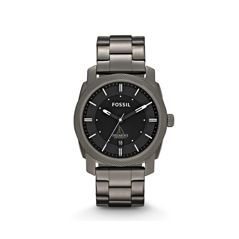 Men's Fossil Piedmont Lions Machine Smoke Stainless Steel Watch