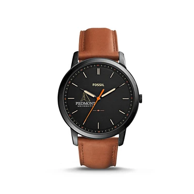 Men's Fossil Piedmont Lions Fossil Minimalist Light Brown Watch