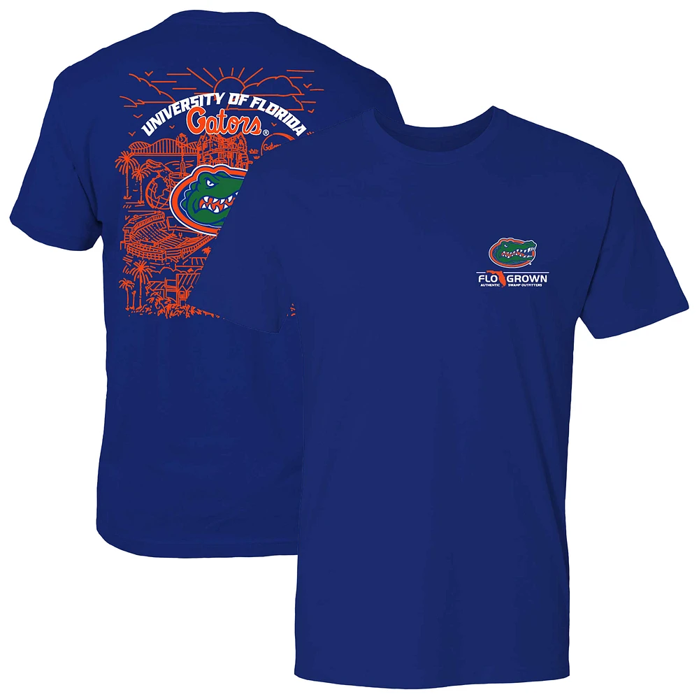 Men's Royal Florida Gators City Line T-Shirt