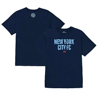 Unisex Live Breathe Futbol Navy New York City FC Wordmark T-Shirt