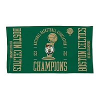 WinCraft Boston Celtics 18-Time NBA Finals Champions Locker Room 22'' x 42'' Two-Sided Towel