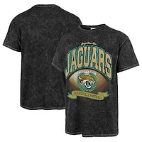 Women's Stoney Clover Lane x '47 Black Jacksonville Jaguars Glitter Rocker Retro Tubular T-Shirt