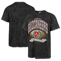 Women's Stoney Clover Lane x '47 Black Tampa Bay Buccaneers Glitter Rocker Retro Tubular T-Shirt