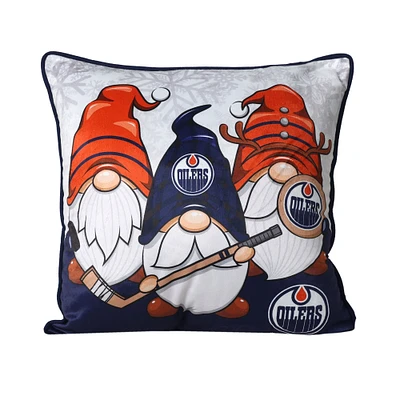 Edmonton Oilers 18" x 18" Gnome Decor Pillow