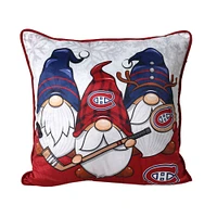 Montreal Canadiens 18" x 18" Gnome Decor Pillow