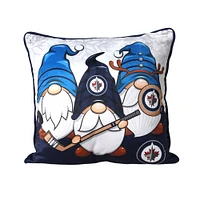 Winnipeg Jets 18" x 18" Gnome Decor Pillow