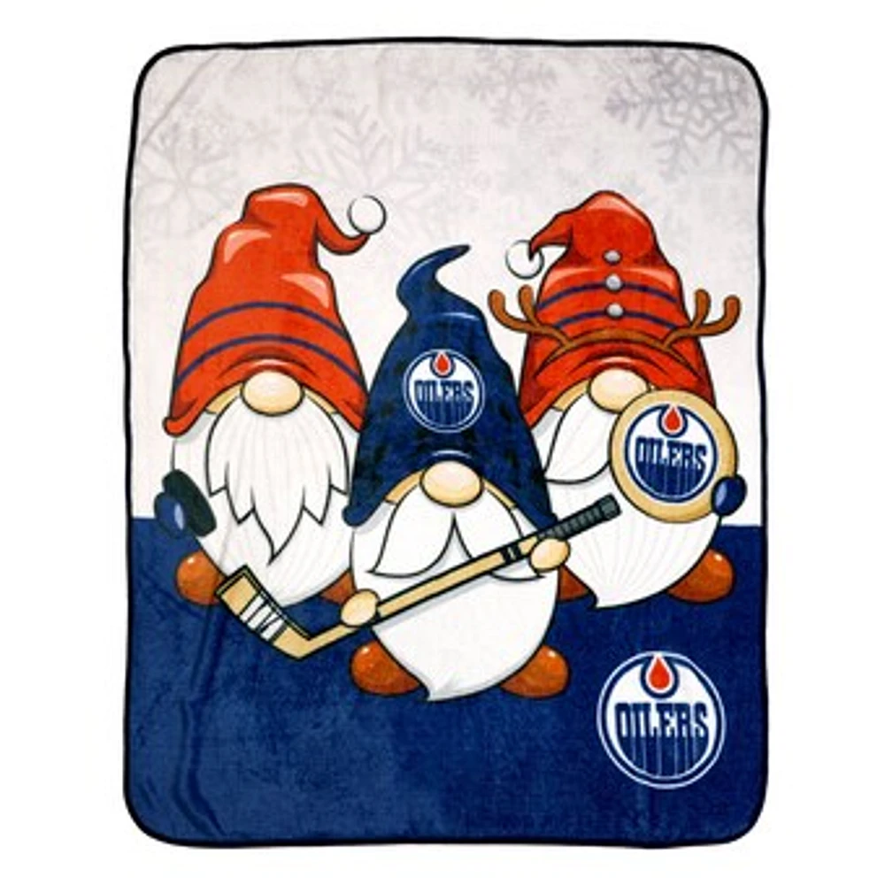 Edmonton Oilers 50'' x 60'' Gnome Throw Blanket