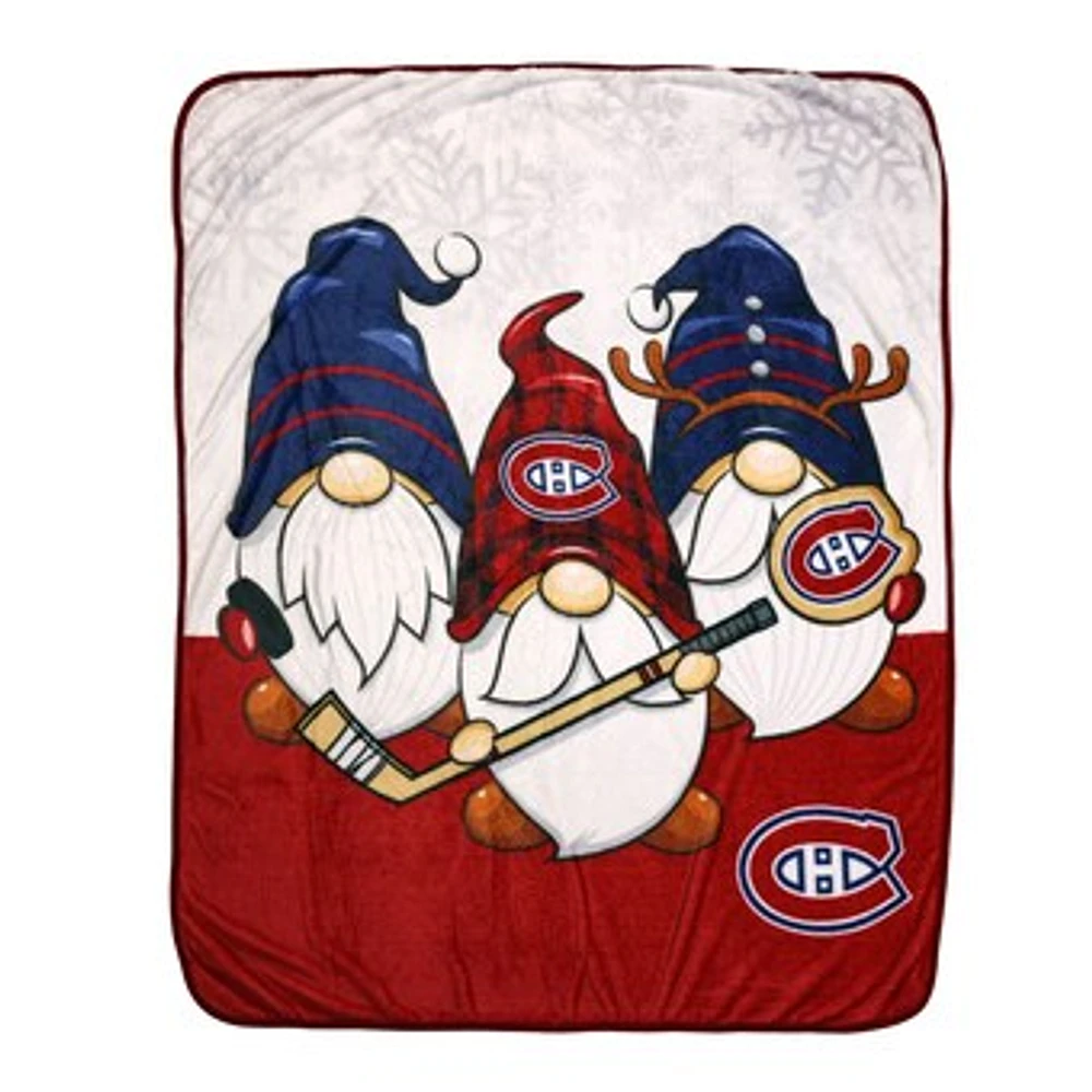 Montreal Canadiens 50'' x 60'' Gnome Throw Blanket