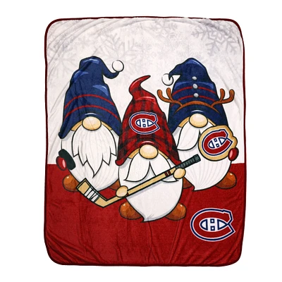 Montreal Canadiens 50'' x 60'' Gnome Throw Blanket