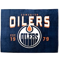 Edmonton Oilers Jumbo Blanket 62" x 90"