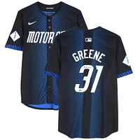 Riley Greene Detroit Tigers Autographed Nike City Connect Replica Jersey