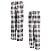 Women's Concepts Sport Black New Orleans Saints Ashford Plaid Knit Pants