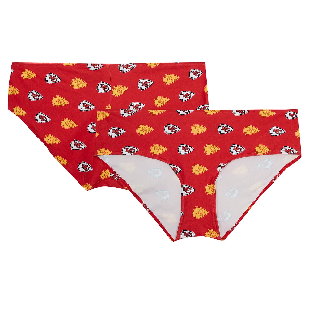 Women's Concepts Sport Red Kansas City Chiefs Record Allover Print Knit Panty