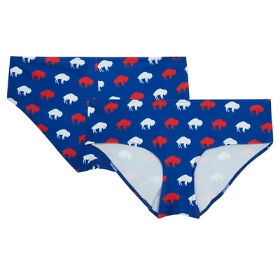 Women's Concepts Sport Royal Buffalo Bills Record Allover Print Knit Panty