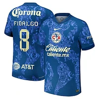 Men's Nike Álvaro Fidalgo Blue Club America 2024/25 Away Authentic Player Jersey