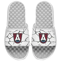 Unisex ISlide White Atlanta Dream Shattered Slide Sandals