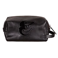 Baltimore Orioles Hybrid Leather Lined Dopp Toiletry Bag