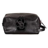 South Dakota Coyotes Hybrid Leather Lined Dopp Toiletry Bag