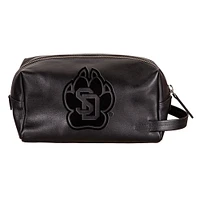 South Dakota Coyotes Hybrid Leather Lined Dopp Toiletry Bag