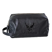 Air Force Falcons Hybrid Leather Lined Dopp Toiletry Bag