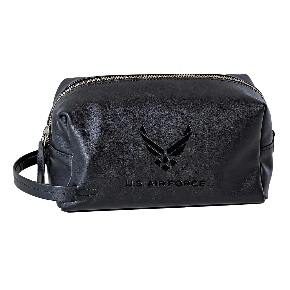 Air Force Falcons Hybrid Leather Lined Dopp Toiletry Bag