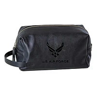 Air Force Falcons Hybrid Leather Lined Dopp Toiletry Bag