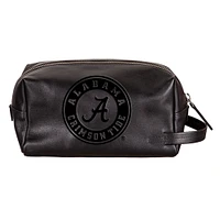 Alabama Crimson Tide Hybrid Leather Lined Dopp Toiletry Bag