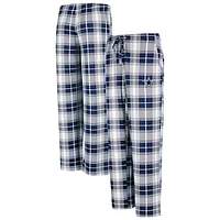 Women's Concepts Sport Navy/Gray Dallas Cowboys Ashford Plaid Knit Pants