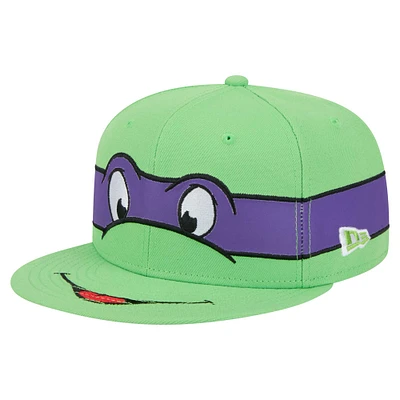 Men's New Era Green Teenage Mutant Ninja Turtles Donatello 9Fifty Snapback Hat