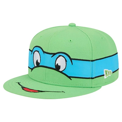 Men's New Era Green Teenage Mutant Ninja Turtles Leonardo 9Fifty Snapback Hat
