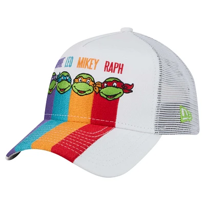 Men's New Era White Teenage Mutant Ninja Turtles 9Forty Adjustable Hat