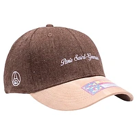 Men's Fan Ink  Brown/Tan Paris Saint-Germain Noble Adjustable Hat