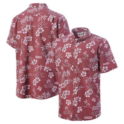 Men's Reyn Spooner Maroon Texas A&M Aggies Classic Button-Up Shirt