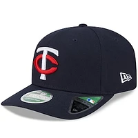 Men's New Era  Navy Minnesota Twins Player Replica 9SEVENTY Adjustable Hat