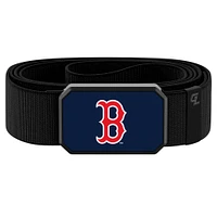 Groove Life Black Boston Red Sox Belt with Team Color Buckle