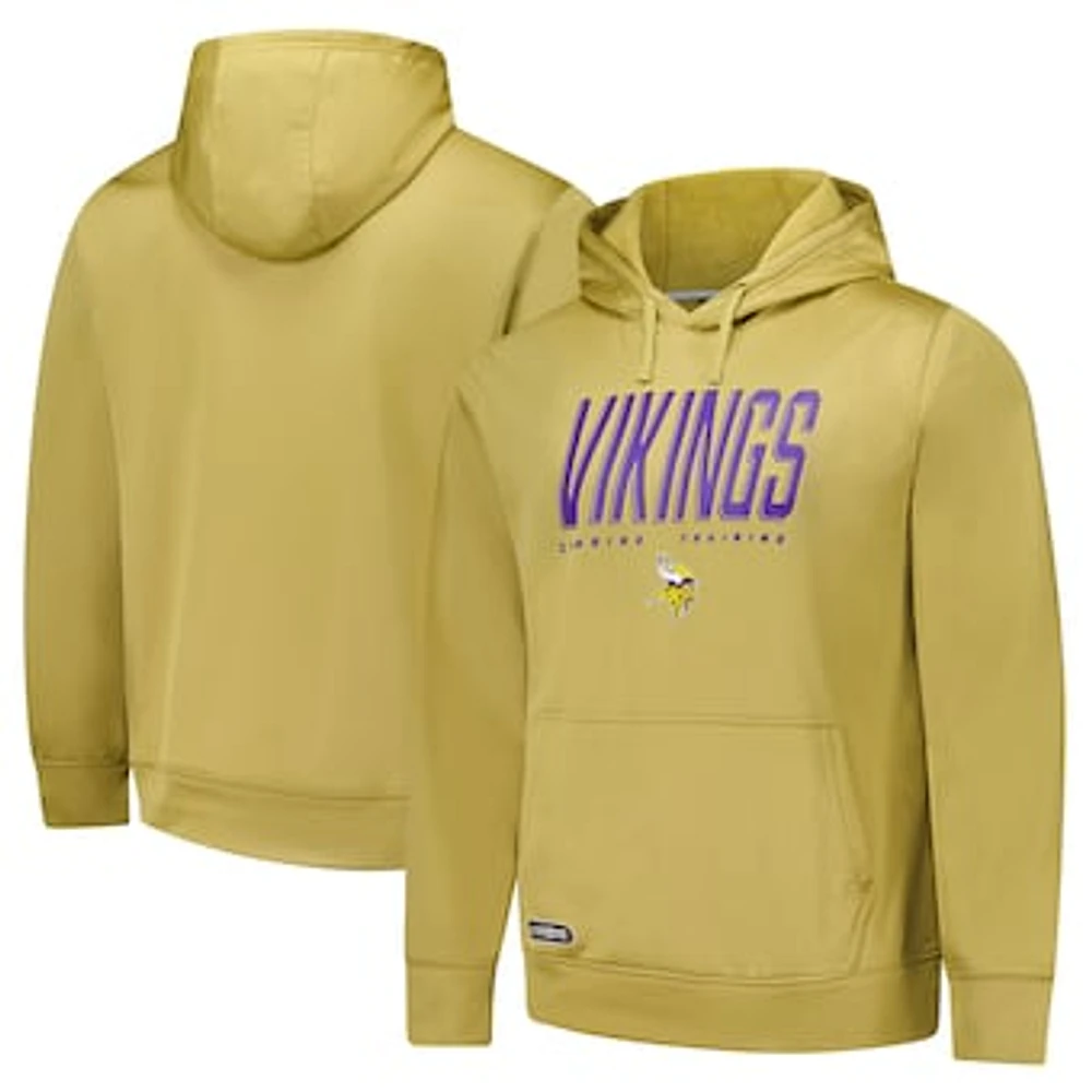 Men's Gold Minnesota Vikings Top Ranked Pullover Hoodie