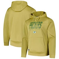 Men's Gold Green Bay Packers Top Ranked Pullover Hoodie