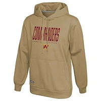 Men's Khaki Washington Commanders Top Ranked Pullover Hoodie